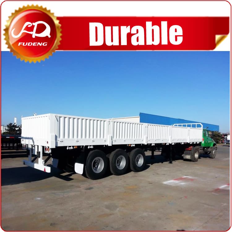 Widely Used 3 Axle Side Wall Semi Trailer for Sale